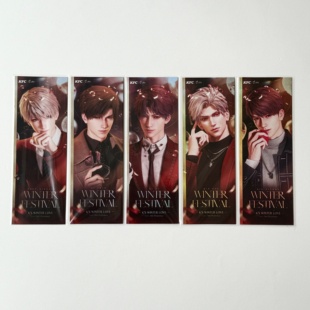 正品 肯德基恋与深空联名周边沈星回黎深祁煜秦彻玩具镭射票 代购