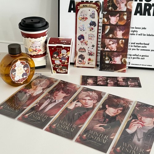 肯德基恋与深空联名周边玩具