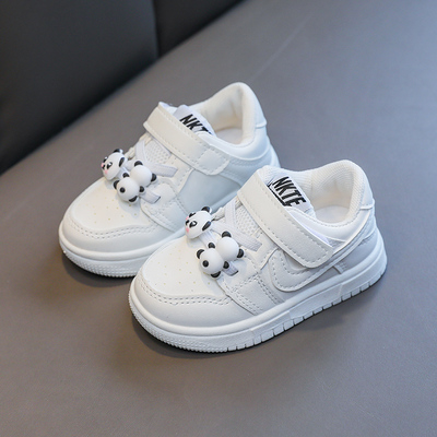 宝宝小白鞋1-3岁婴儿鞋子春秋男女休闲透气儿童运动鞋软底学步鞋5