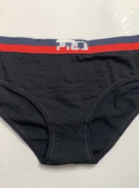 货号E15品牌黑色女士内裤棉质