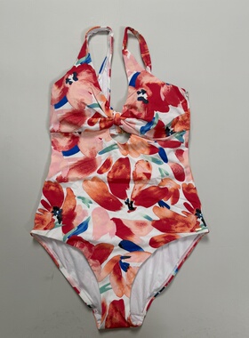 货号B48外单连体泳衣胸围80BC臀围93-98cm