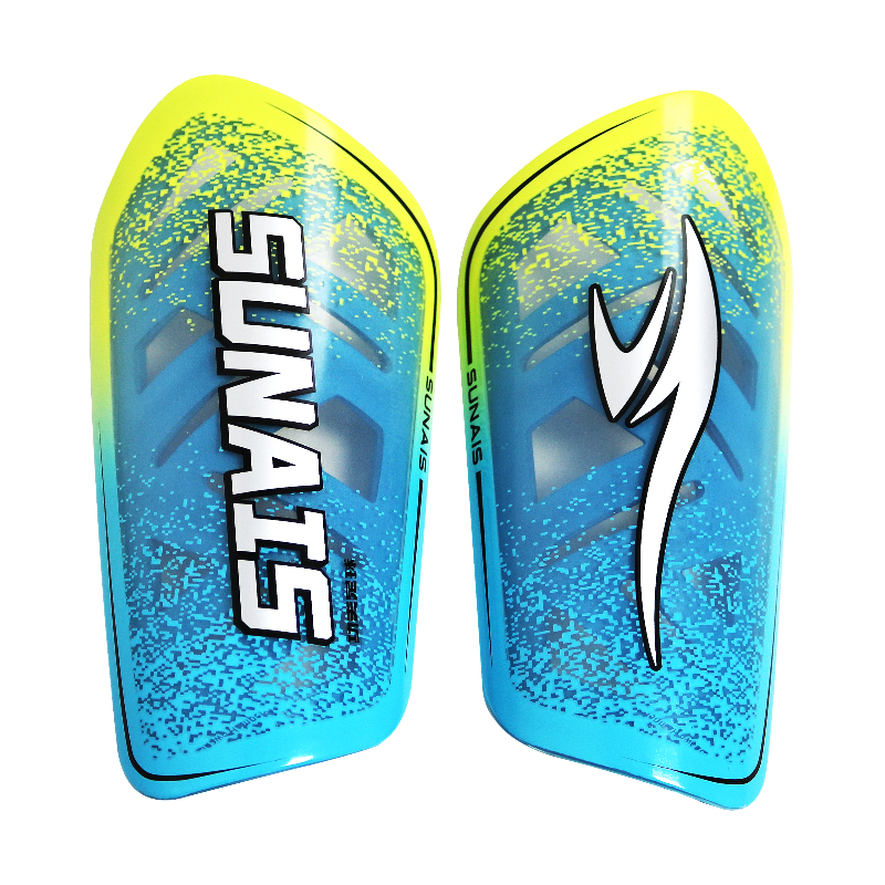 SUNAIS舒莱狮专业足球护具儿童青少年小学生护腿板护小腿插板护板