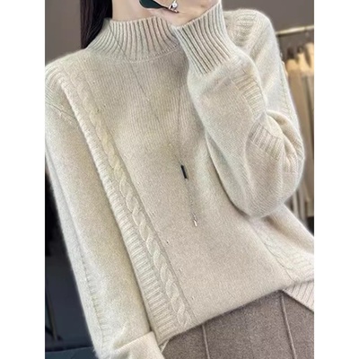 半高领毛衣女2025新款