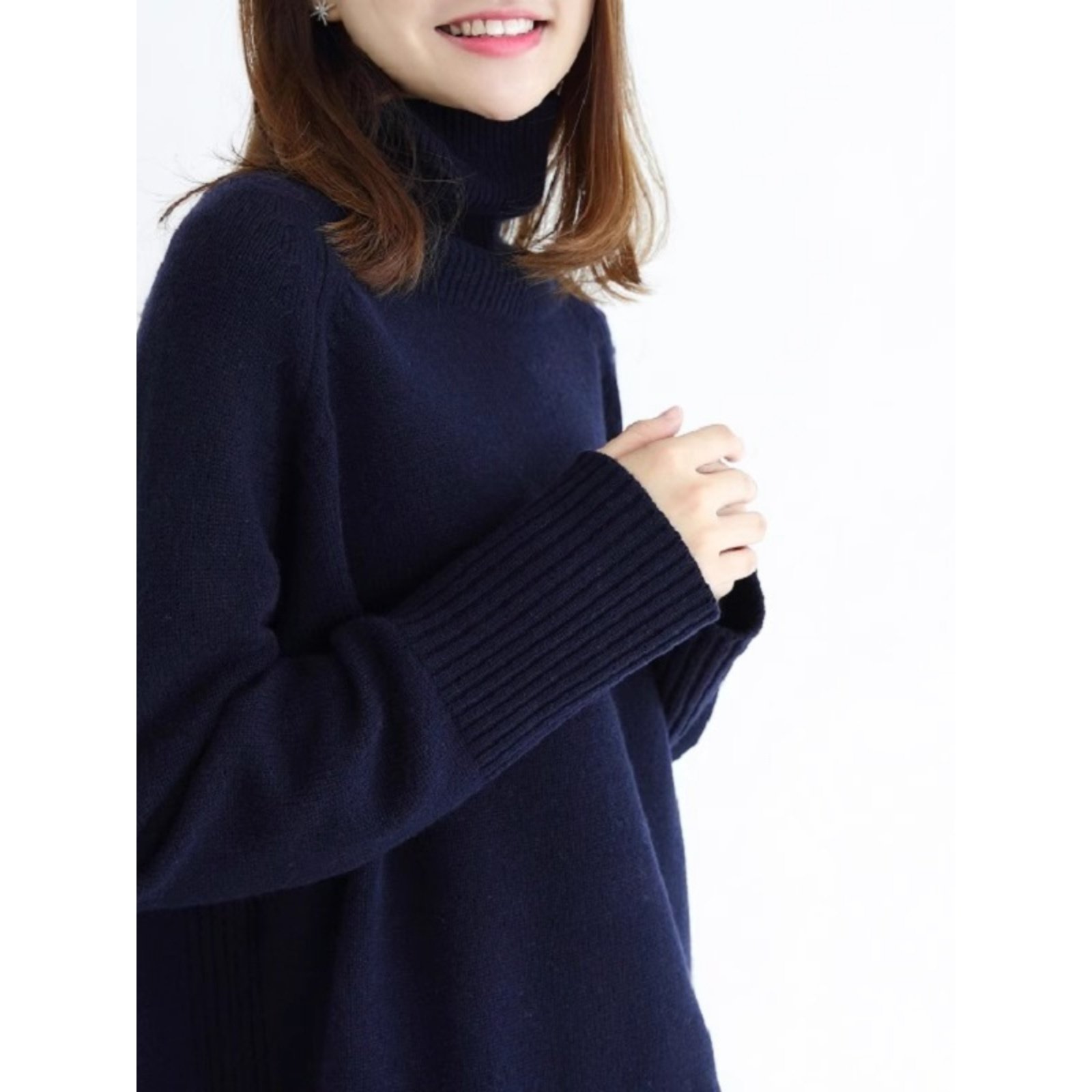 秋季新款网红羊绒衫高领慵懒风韩版加厚针织衫长袖套头毛衣女宽松,女装/女士精品,毛针织衫,淘宝优惠券,粉丝福利购,淘宝优惠卷