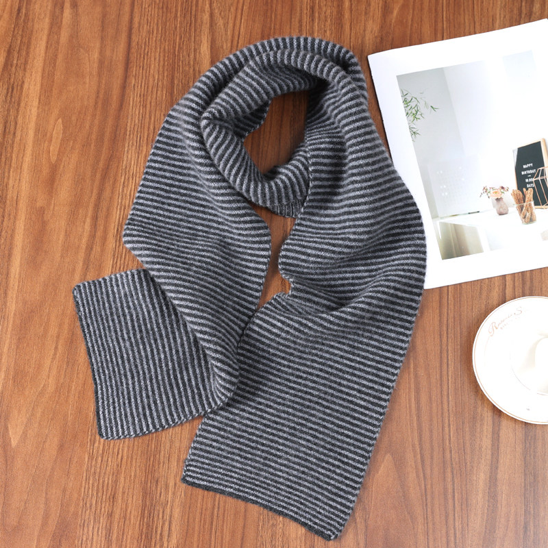 100%wool复古经典黑白条纹针织围巾男女秋冬季百搭软糯绵羊毛围脖,服饰配件/皮带/帽子/围巾,围巾/丝巾/披肩,淘宝优惠券,粉丝福利购,淘宝优惠卷