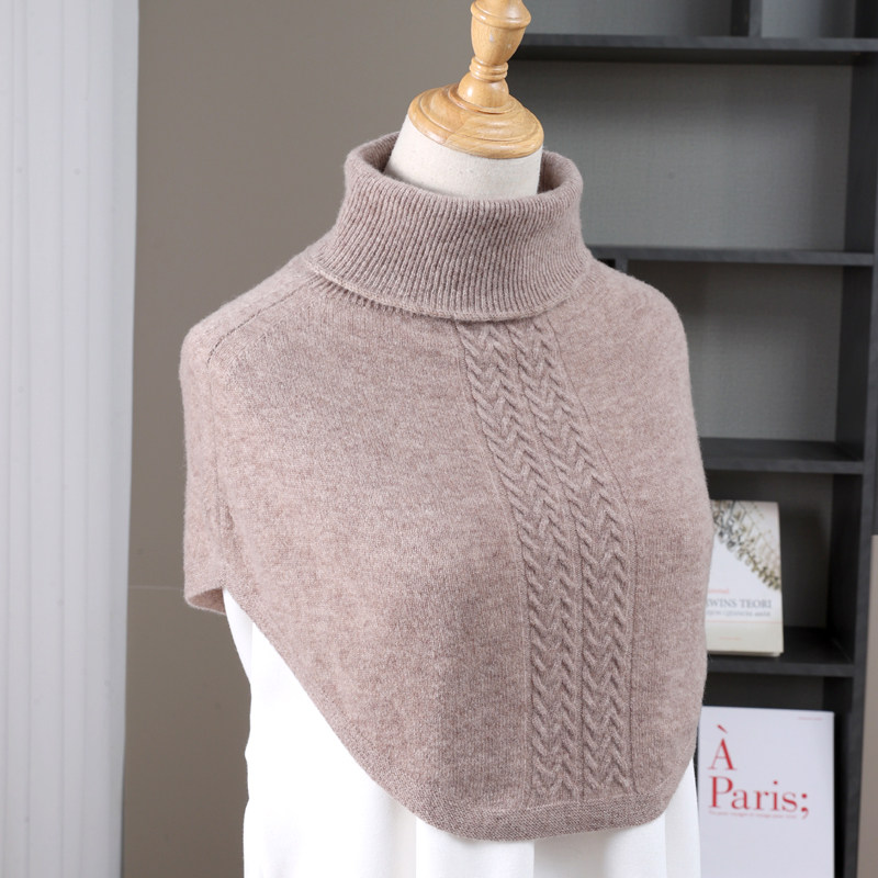 高领脖套女假领子纯羊毛针织护颈椎保暖围脖围巾秋冬季套头披肩,服饰配件/皮带/帽子/围巾,围巾/丝巾/披肩,淘宝优惠券,粉丝福利购,淘宝优惠卷