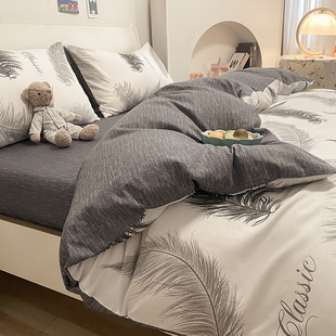 sheets set blanket cotton 4sets bedding Bed cover 100% duvet