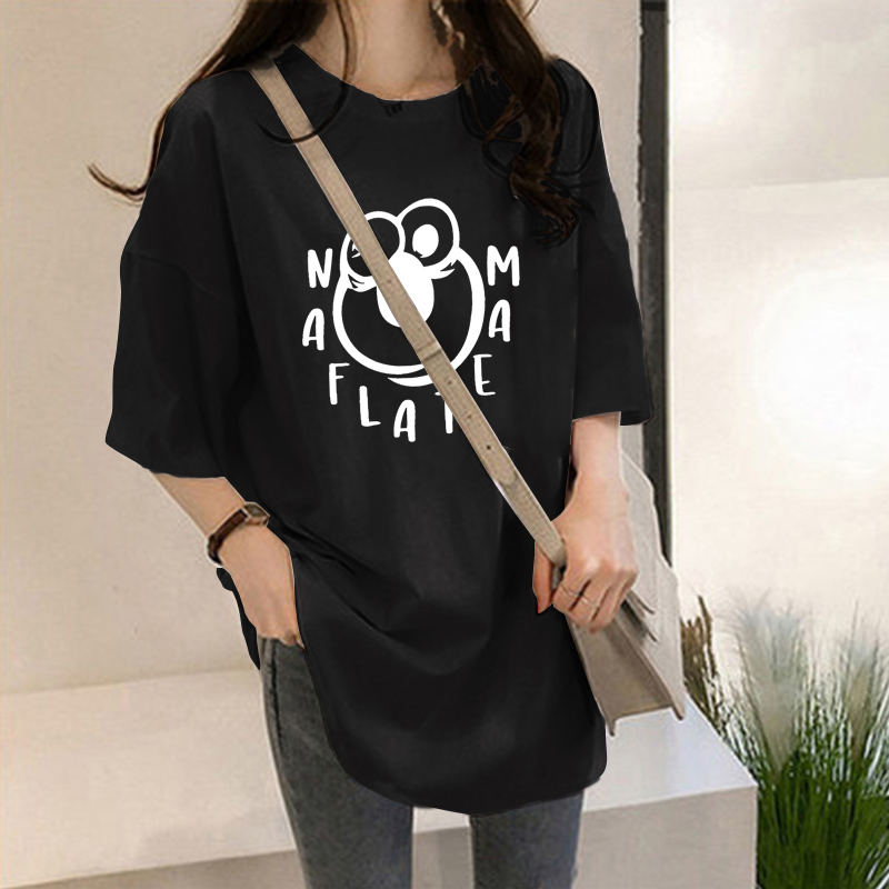 chic港风古着短袖T恤女夏新款宽松bf中长款半袖学生网红超火上衣在类目 女装/女士精品, 大码女装中 - 来自Buy2taobao.com提供专业的淘宝代购服务