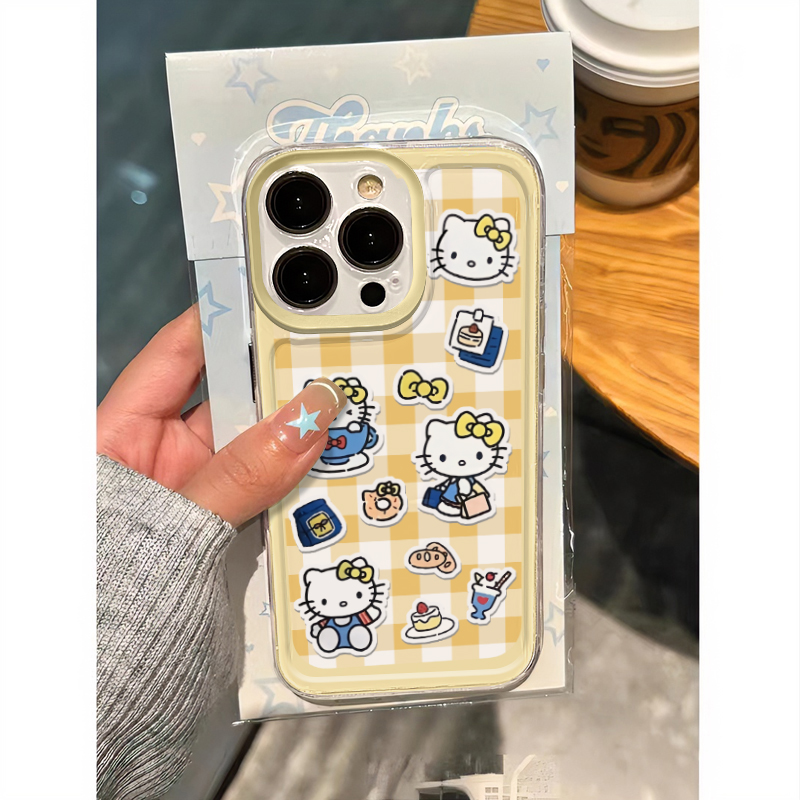 凯蒂猫可爱卡通全包超薄手机壳