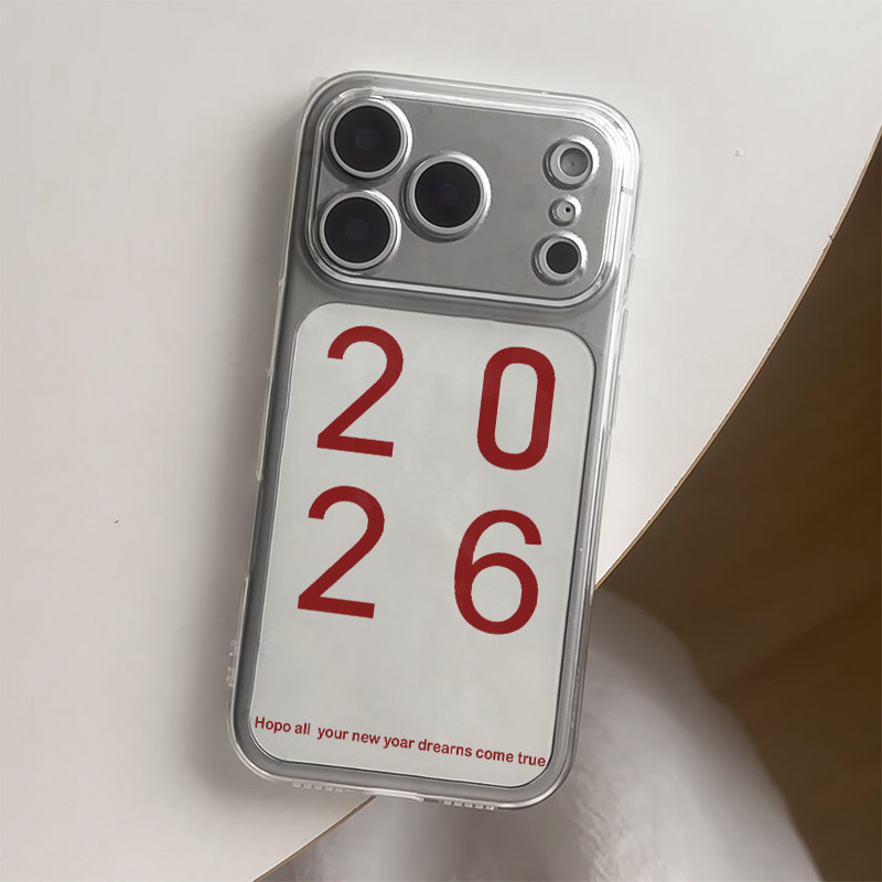 马年2026适用苹果17pro手机壳iPhone15promax新款16pro华为p70荣耀300防摔13小米17pro透明vivoppo全包12软壳