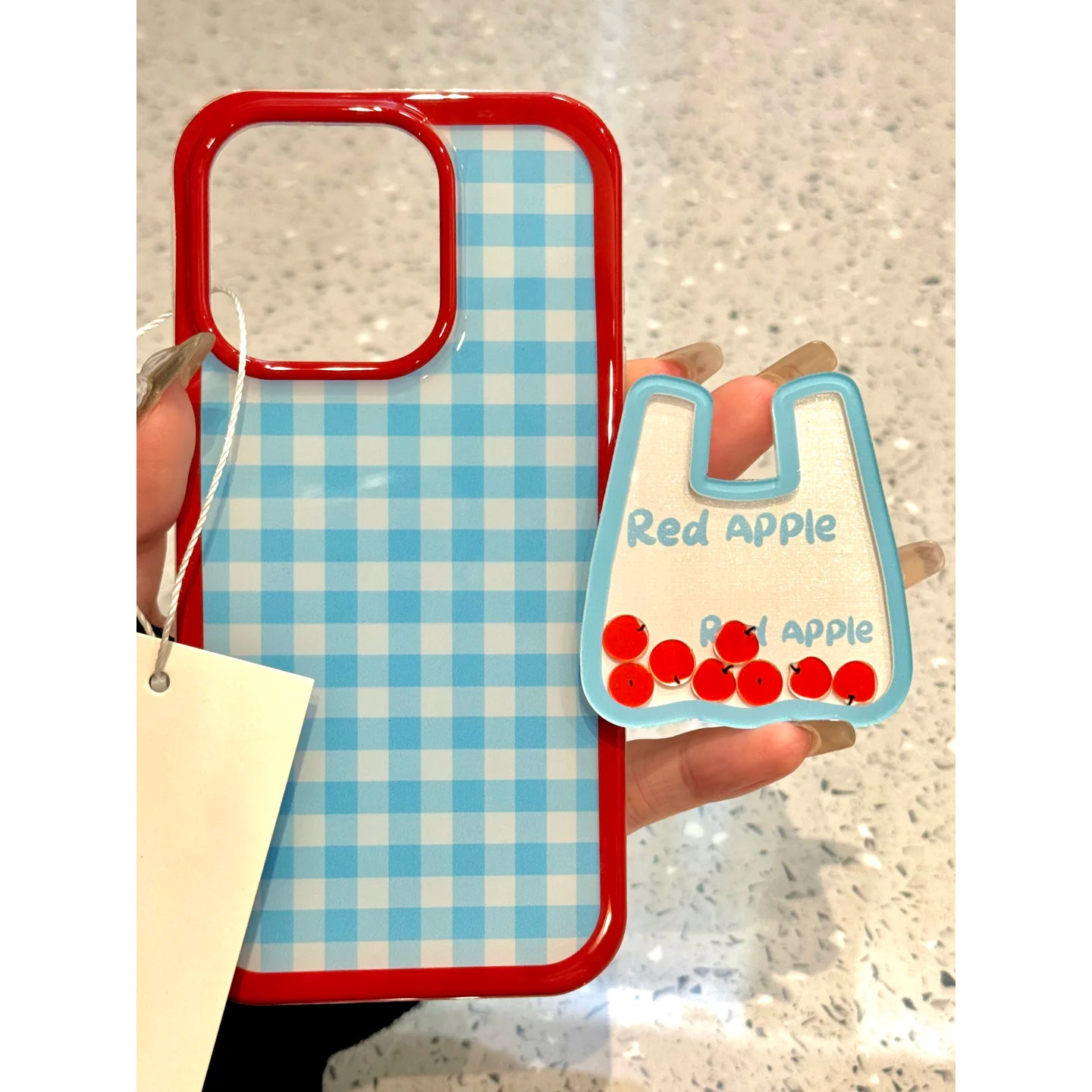 购物袋摇摇乐适用苹果16手机壳iPhone15promax新款p70华为mate60荣耀小众vivos19卡通oppo小米14红米note13女