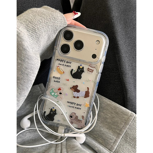 Ootd郊游小猫适用苹果17手机壳iPhone15promax新款16华为p70荣耀300防摔13小米14透明12vivo全包oppo软findx8