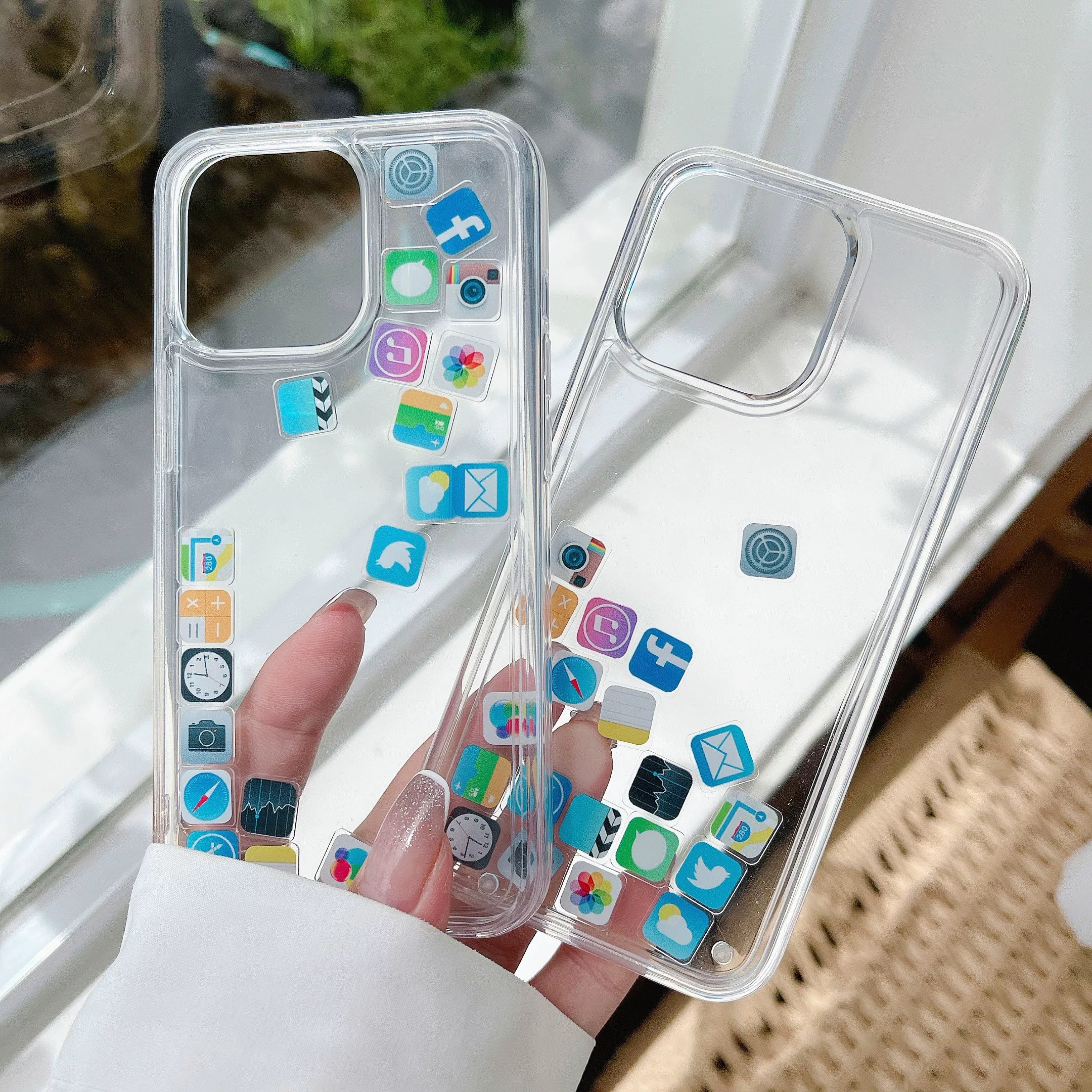 流动app滑片适用iPhone15promax手机壳苹果14pro新款16promax创意13趣味12保护套11硅胶防摔15plus流沙动态壳