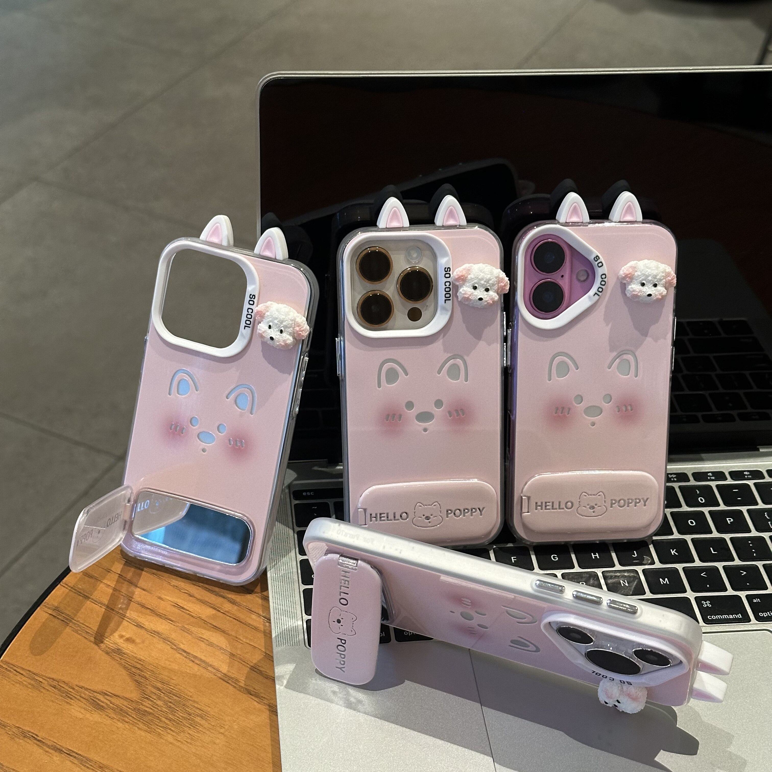 小狗表情适用苹果16pro手机壳iPhone15promax新款13卡通17华为mate70荣耀300防摔小米14彩银vivo可爱oppo支架