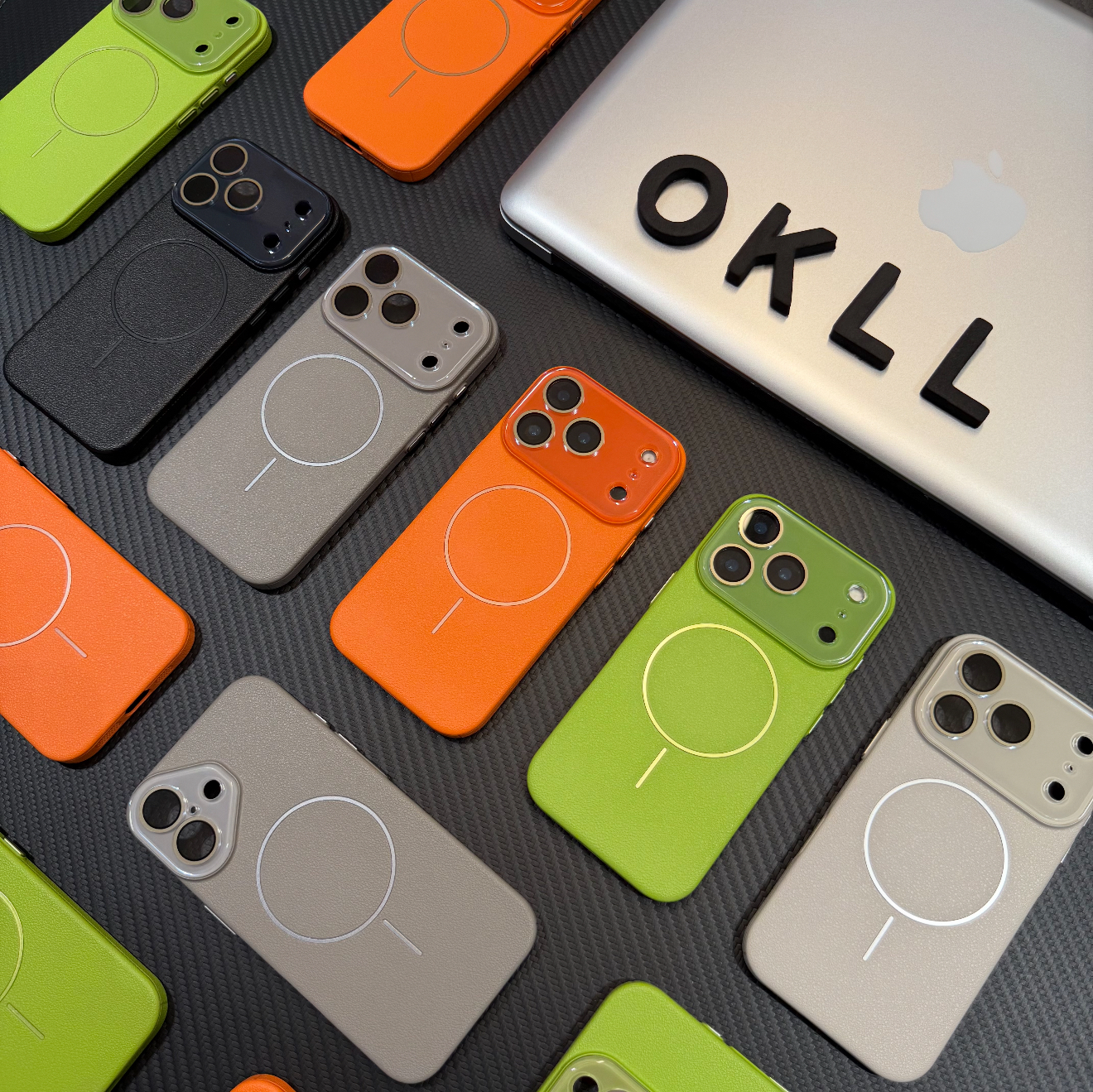 荔枝皮纹PC适用iPhone17promax手机壳苹果15pro新款16promax多巴胺磁吸13简约12保护套17防摔14plus无线充电