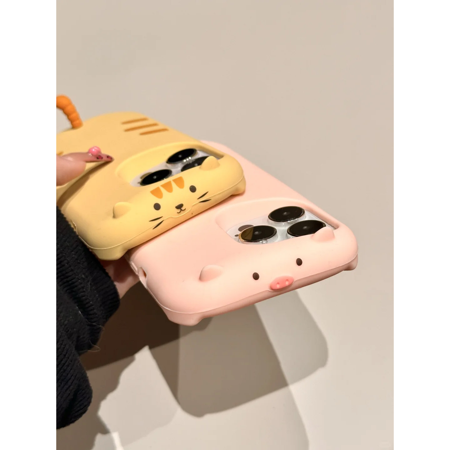 创意可爱立体硅胶卡通手机壳