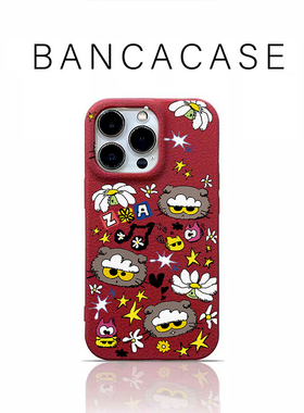 权志龙ZOA猫适用苹果17promax手机壳iphone15pro新款16卡通13荣耀400皮纹14华为p70vivo小米17pr全包防摔oppo