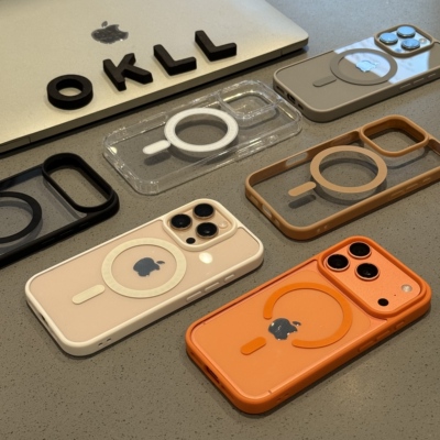 多色肤感磁吸适用苹果17pro手机壳15promax新款14高级感12透明保护套iPhone13pm女16plus全包11防摔亚克力套