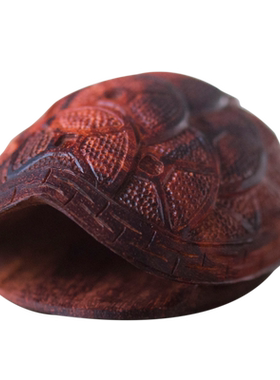 印度小叶紫檀把玩镂空龟壳