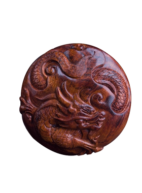 有福平安扣海南黄花梨