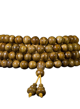 四川金丝楠木男女款把玩佛珠手链
