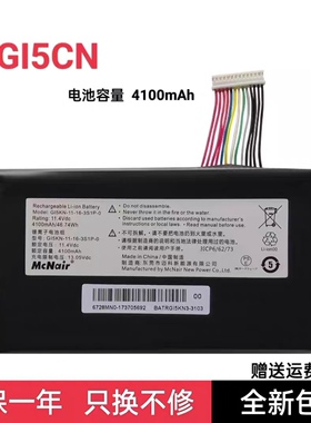 适用原装神舟战神Z7M-KP5GC GE5S2 GI5CN 机械师FX600 笔记本电池