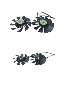 适用华硕圣骑士GTX780GTX780TI R9 280X/290X显卡双风扇T129215SU