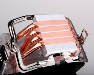 760K 适用AMD 750 740 FM2接口CPU4热管风扇散热器 速龙II四核X4