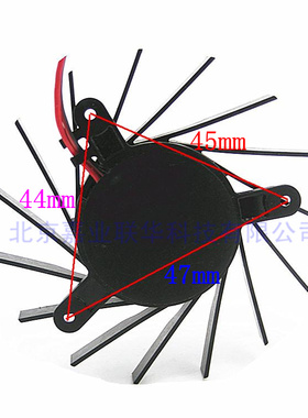 适用蓝宝石HD3850 HD3690 HD3870海外版 蓝曜 昂达HD内置卡风扇