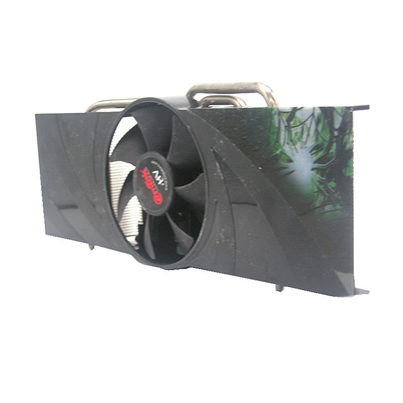 适用台式机电脑影驰9800gt黑将版 9800gtx 游戏显卡热管滚珠风扇