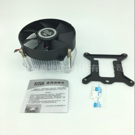 适用Intel/英特尔i3-2100 i3 2120  3220 3240 4130 4150 cpu风扇
