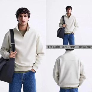 新品 6462333 男装 卫衣上衣 779 宽松半拉链舒适休闲长袖 2024秋季