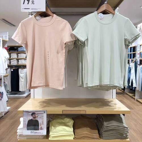 大师T新品女装T恤短袖格雷系穿搭素色纯棉/474404/465754/483456