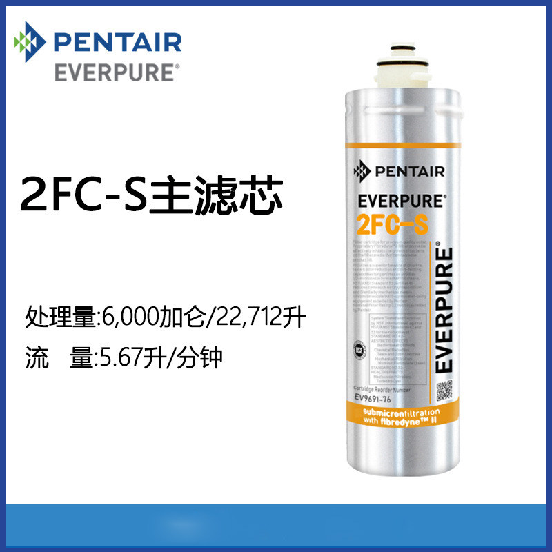 美国爱惠浦2FC-S 净水器滤芯EV969176 净水机配件 活性炭滤芯