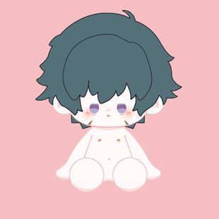 魔鬼恋人同人40cm无神梓棉花娃娃一番赏无神琉辉公仔可爱毛绒玩偶