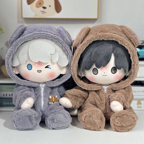 冬日狗狗40cm毛绒连体衣