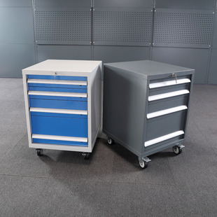 工厂车间多功能五金工具柜储物柜重型抽屉式工具柜工具车厂家直销