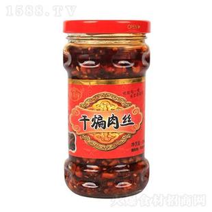 德政缘干煸肉丝油辣椒280克瓶装香辣脆 拌面 拌饭 拌菜调出好味道