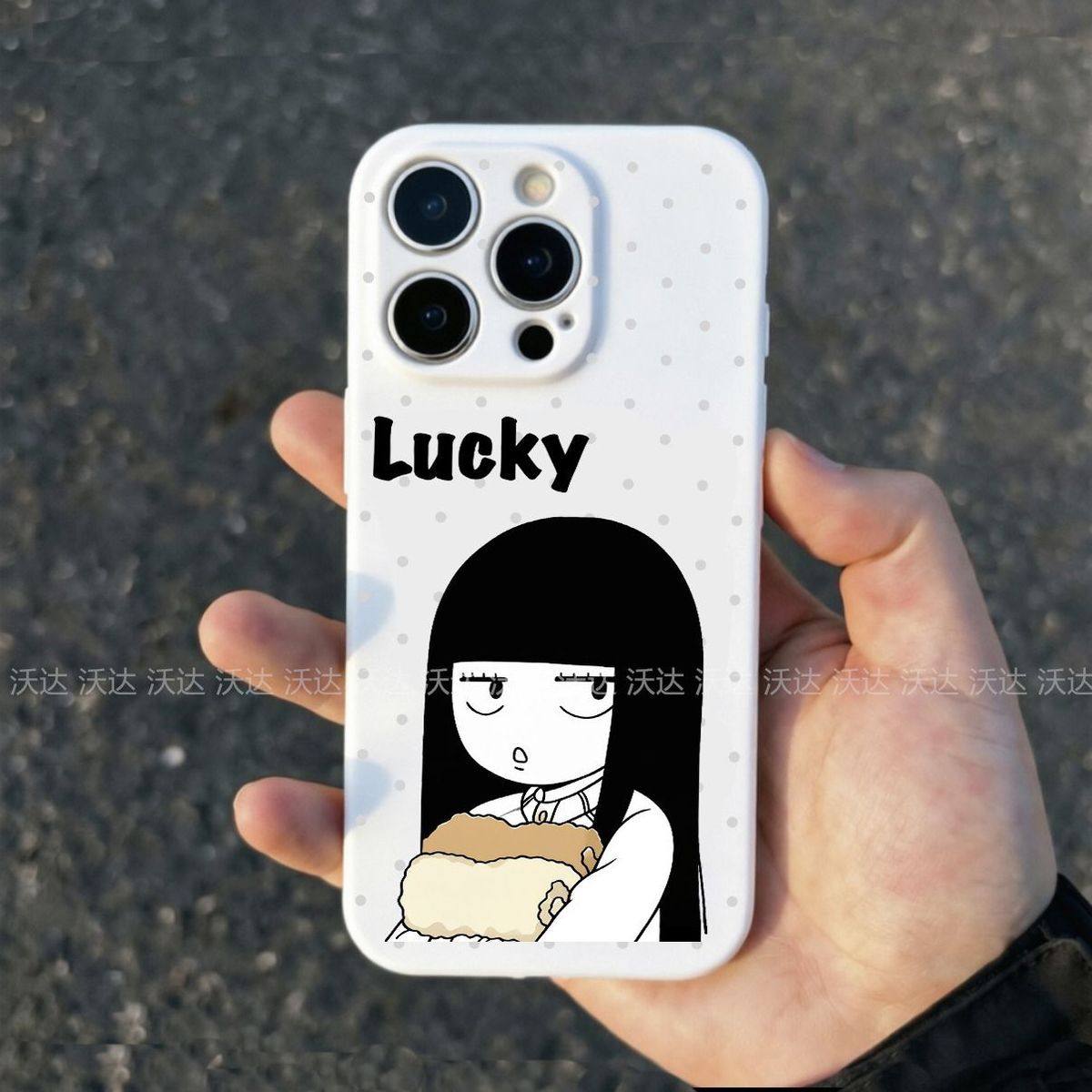 黑沼爽子适用iPhone14Pro/17手机壳11/6/xr苹果14/15Promax软情侣8p手机壳简约
