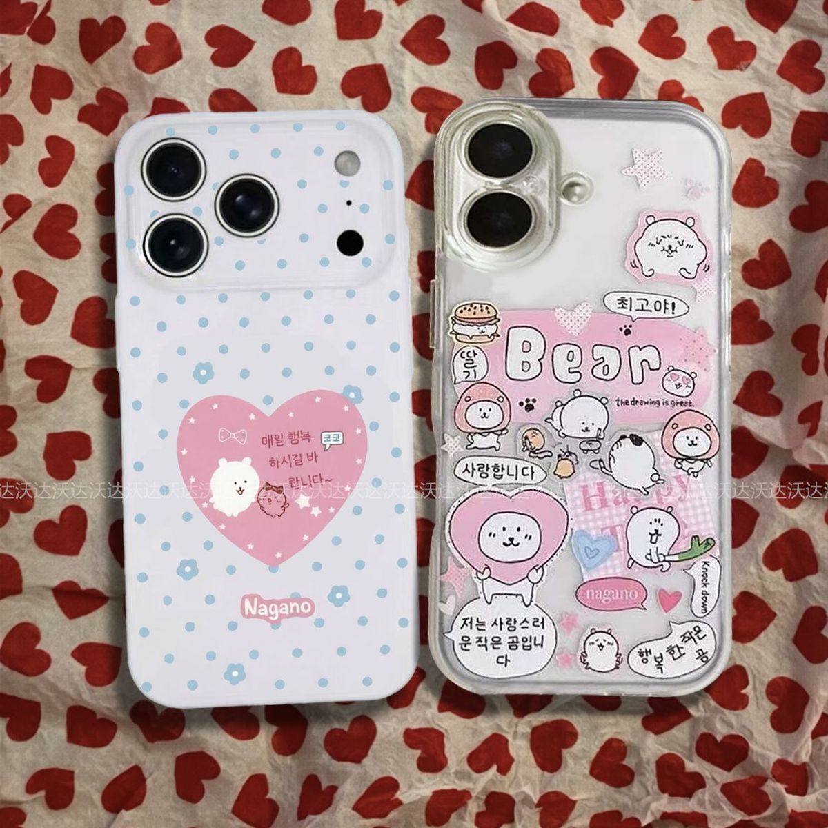 韩自嘲熊适用iPhone14Pro/17手机壳11/6/xr苹果14/15Promax软情侣8p手机壳简约