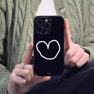 兔形爱心适用iPhone14Pro/17手机壳11/6/xr苹果14/15Promax软情侣8p手机壳