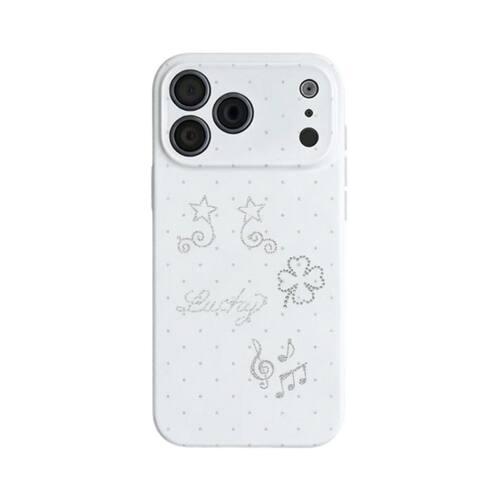 音符四叶草适用iPhone14Pro/17手机壳11/6/xr苹果14/15Promax软情侣8p手机壳简约