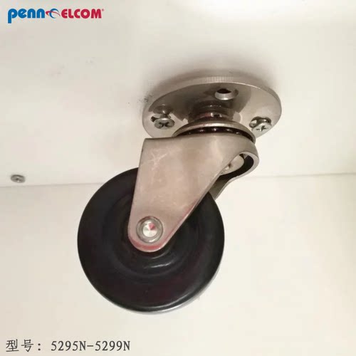 PennElcom2英寸PU万向脚轮