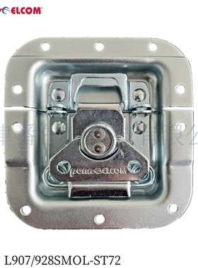 Penn Elcom中号五金锁扣蝴蝶锁扭锁挂锁航空箱工具箱L907/928SMOL