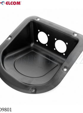 Penn Elcom黑色金属安装底座接线底盘出线盘音频接口D980X