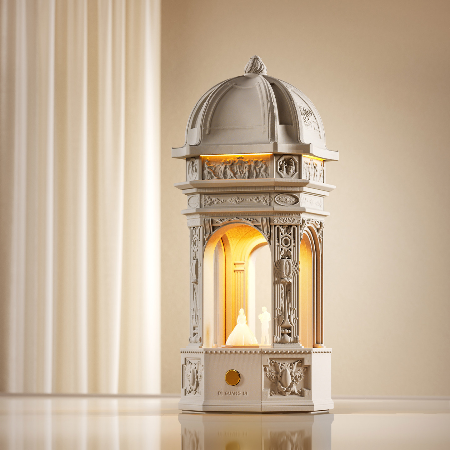 壁光里结婚氛围小夜灯卧室床头男女生送订婚节日礼物装饰摆件台灯