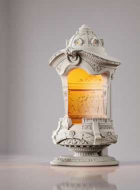 壁光里融蜡灯鎏金岁月结婚生日礼物氛围烛灯新婚香薰灯高级台灯