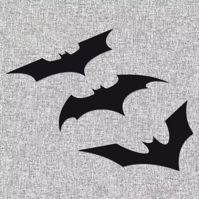 蝙蝠侠 Batman标志 影01机车摩托车贴纸汽车车贴头盔防水反光贴花