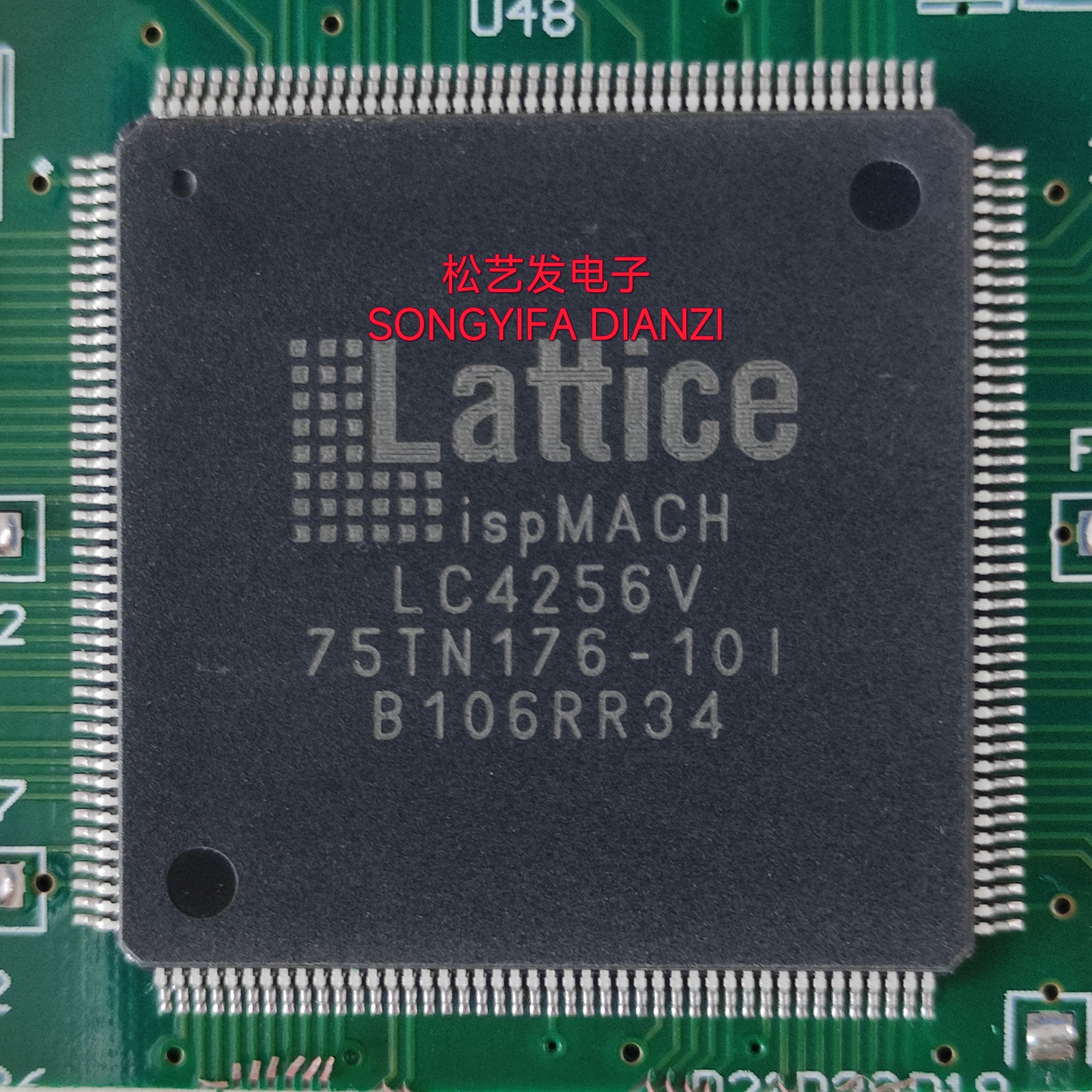 LC4256V-75TN176-10I  QFP176封装 原装拆机IC 质量保证 现货询价
