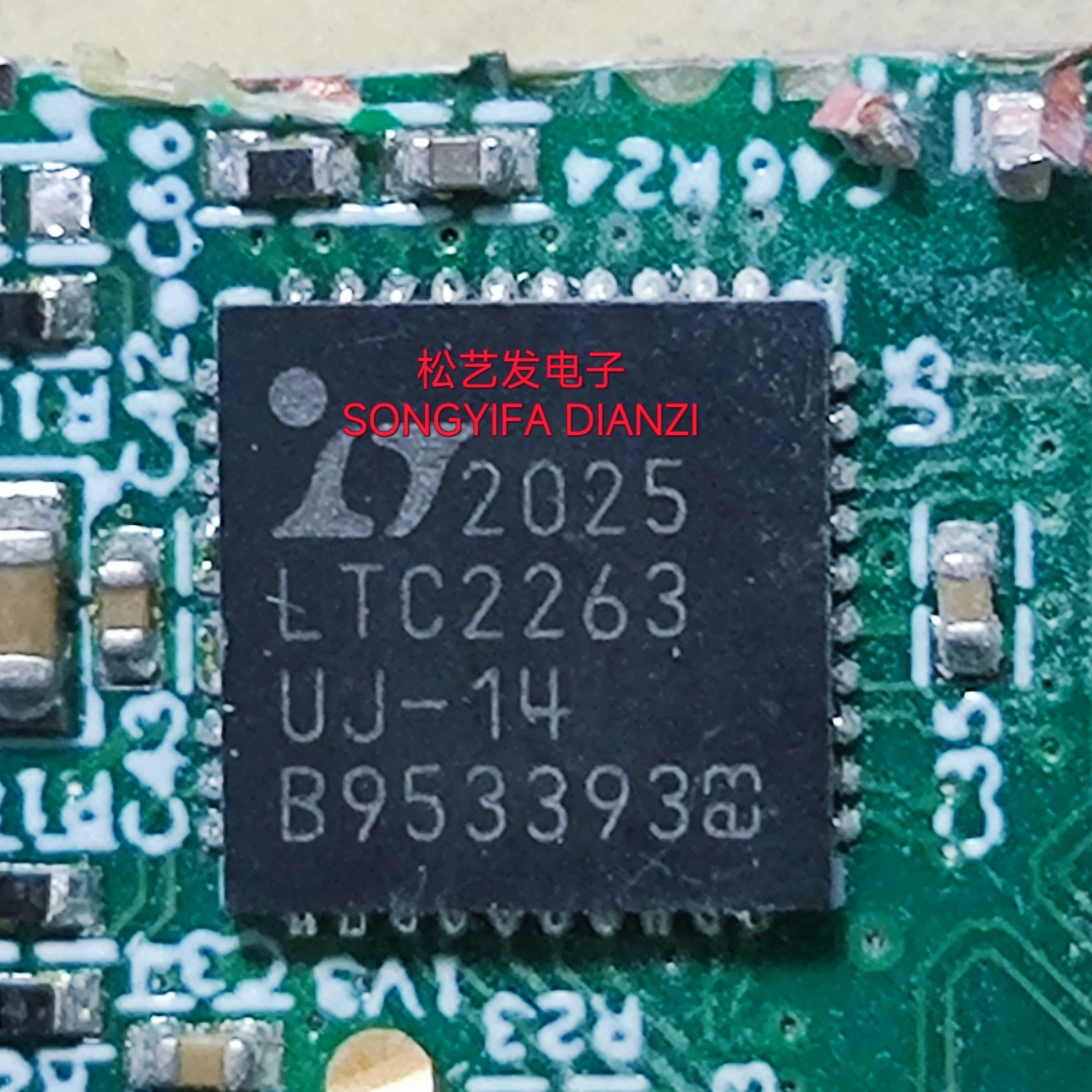 LTC2263UJ-14  LTC2263CUJ-14 QFN40 转换器芯片 原装拆机IC 询价